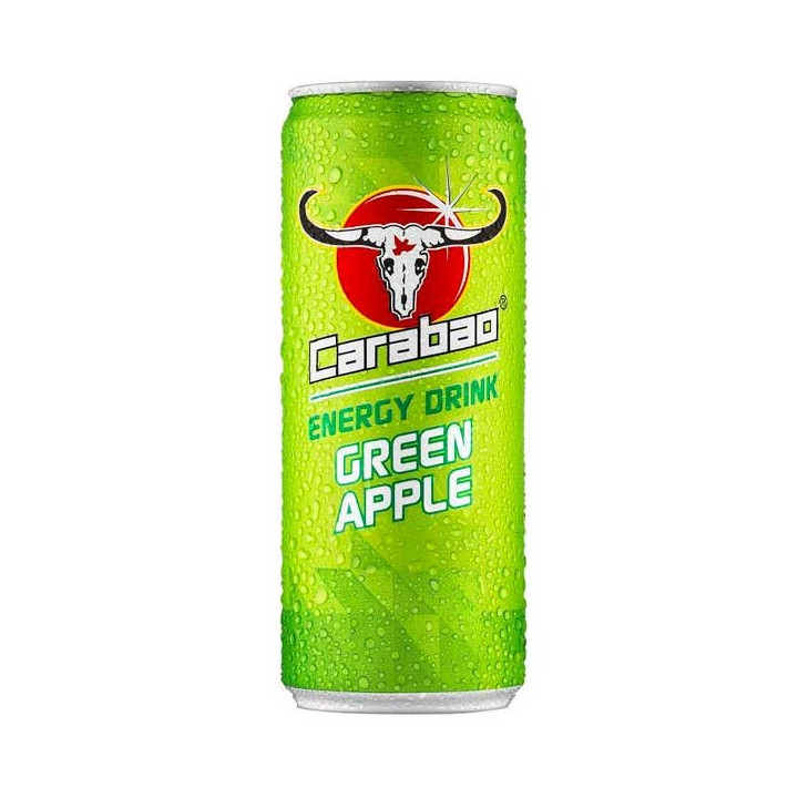 Carabao Green Apple Energy Drink 330 mL