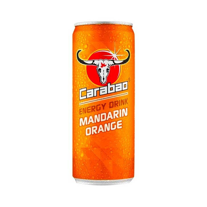 Carabao Mandarin Orange Energy Drink 330 mL