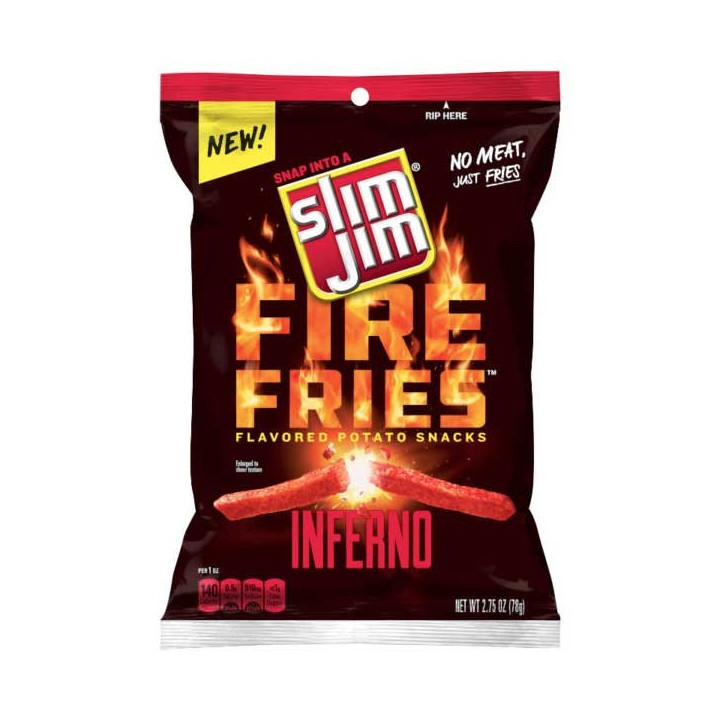 Slim Jim Fire Fries Inferno 78 g