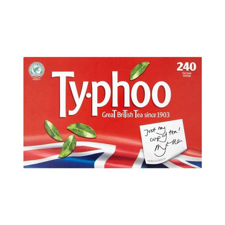 Typhoo 240 Foil Fresh Tea Bags 240 stk - 696 g
