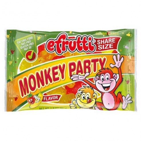 eFrutti Monkey Party Share Size 50 g