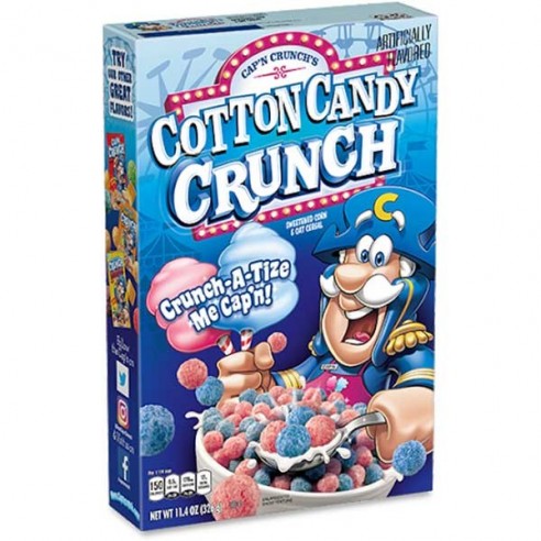 Quaker Cap'n Crunch's Cotton Candy 326 g