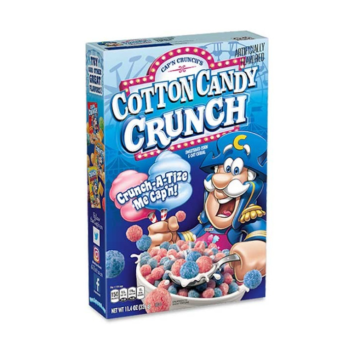 Quaker Cap'n Crunch's Cotton Candy 326 g