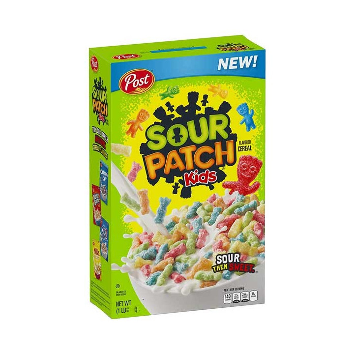 Post Sour Patch Kids Breakfast Cereal 311 g