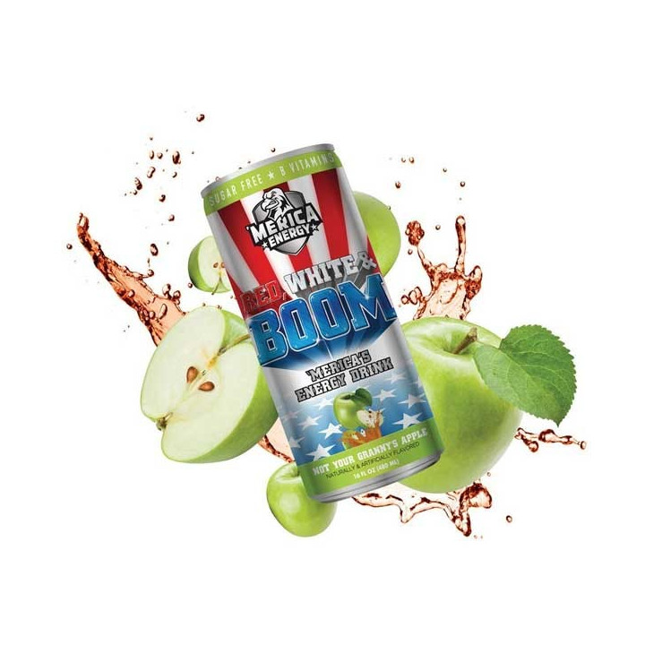 'Merica Energy Not Your Granny's Apple 480 mL