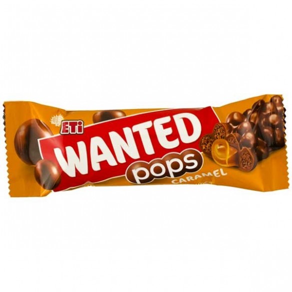 ETi Wanted Pops Caramel 28 g