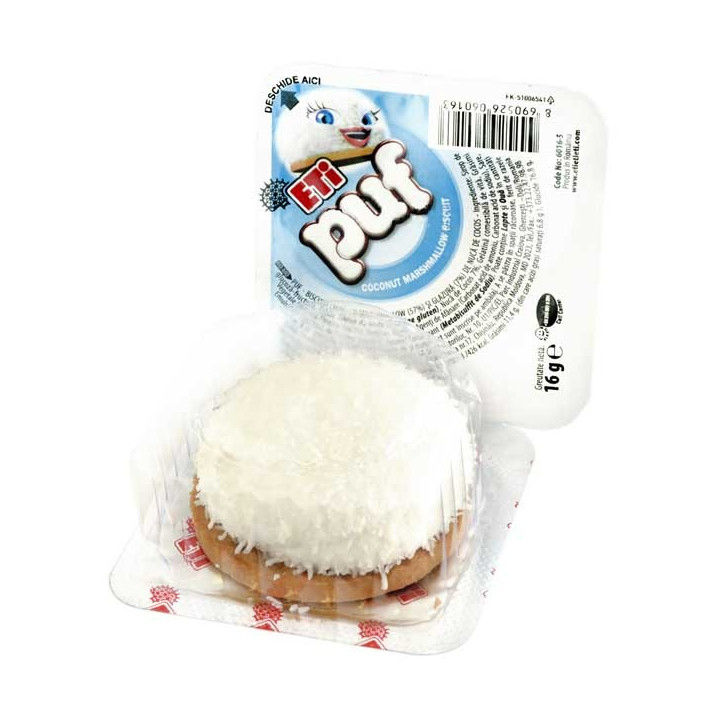 ETi PUF Coconut Marshmallow Biscuit 16 g
