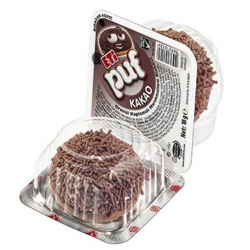 ETi PUF Cocoa Marshmallow Biscuit 18 g
