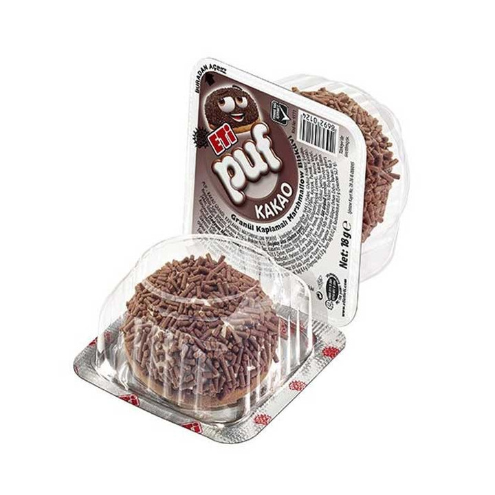 ETi PUF Cocoa Marshmallow Biscuit 18 g