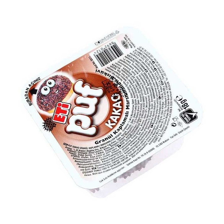 ETi PUF Cocoa Marshmallow Biscuit 18 g