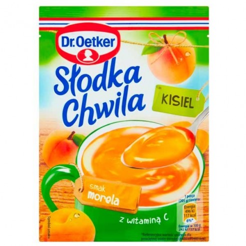 Dr. Oetker Apricot Jelly Slodka Chwila 30 g