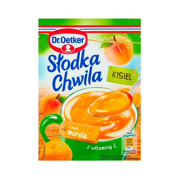 Dr. Oetker Apricot Jelly Slodka Chwila 30 g