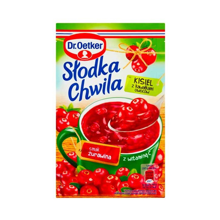 Dr. Oetker Cranberry Jelly Slodka Chwila 30 g