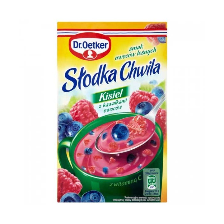 Dr. Oetker Forest Fruits Jelly Slodka Chwila 31.5 g
