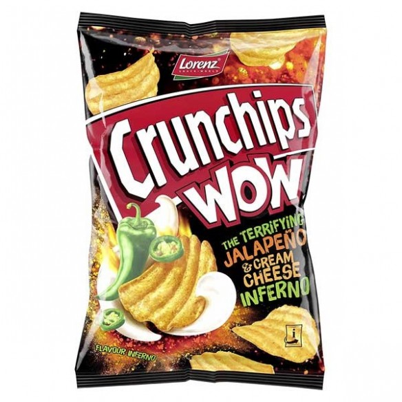 Crunchips WOW Jalapeno & Cheese Inferno 110 g