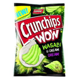 Crunchips WOW Wasabi & Cream Dream 110 g