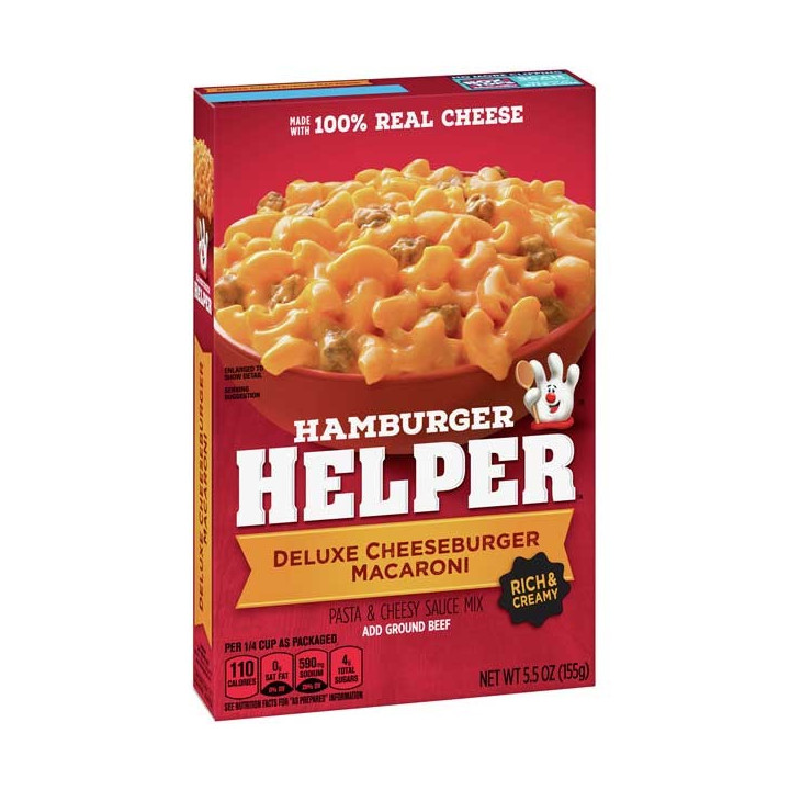 Hamburger Helper Deluxe Cheeseburger Macaroni 155 g