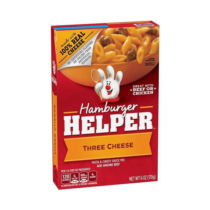 Hamburger Helper Three Cheese 170 g