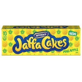 McVities Jaffa Cakes Pineapple 10 Pack - 122 g