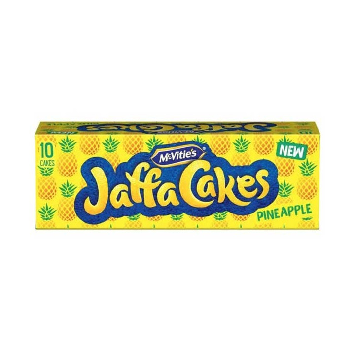 McVities Jaffa Cakes Pineapple 10 Pack - 122 g