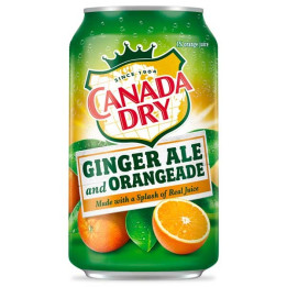 Canada Dry Ginger Ale and Orangeade 355 mL