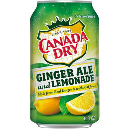 Canada Dry Ginger Ale and Lemonade 355 mL