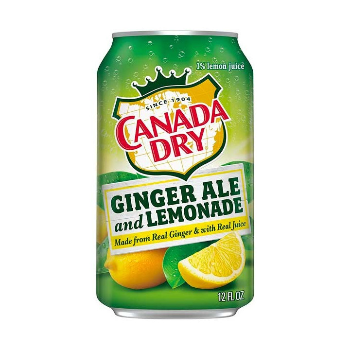 Canada Dry Ginger Ale and Lemonade 355 mL