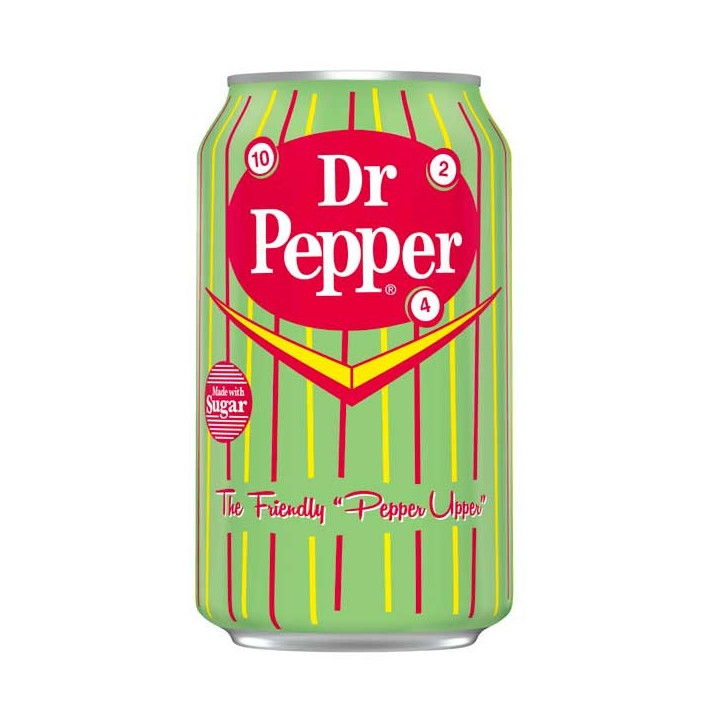 Dr Pepper Made with Real Sugar 355 mL