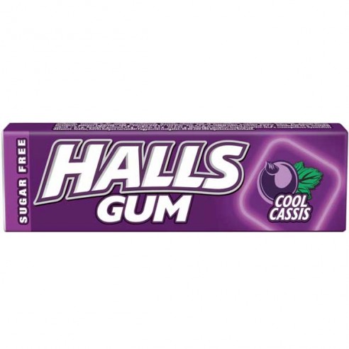 Halls Gum Cool Cassis 14 g