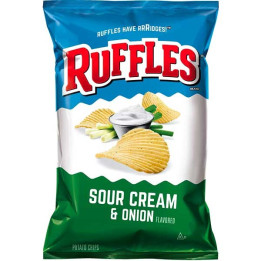 Ruffles Sour Cream & Onion Potato Chips 184.2 g