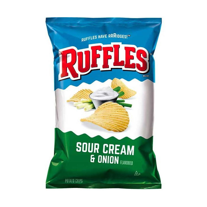 Ruffles Sour Cream & Onion Potato Chips 184.2 g