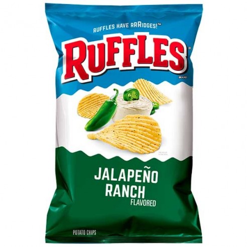 Ruffles Jalapeno Ranch Potato Chips 184.2 g