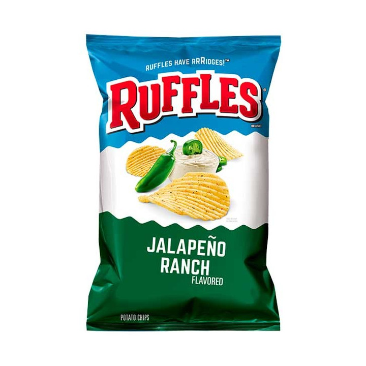 Ruffles Jalapeno Ranch Potato Chips 184.2 g