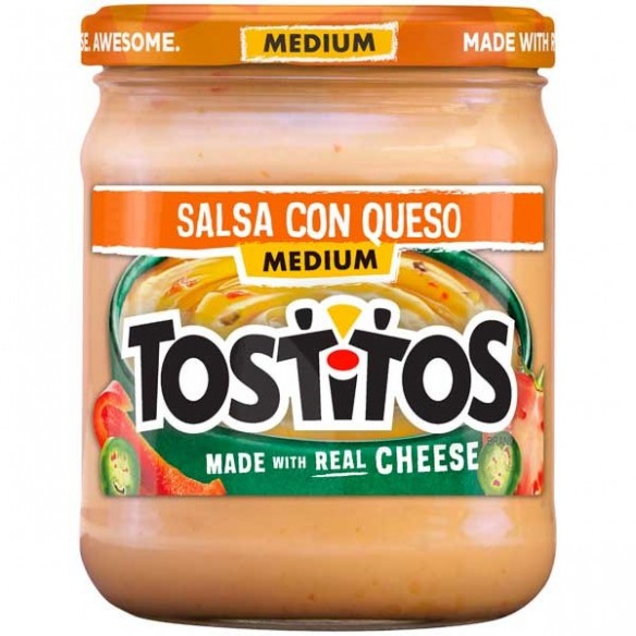 Tostitos Salsa Con Queso Medium 425.2 g