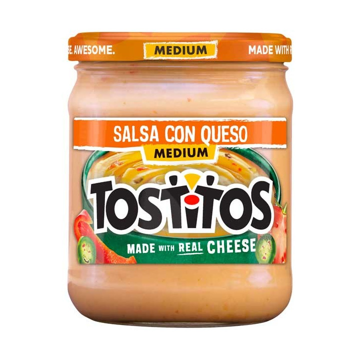 Tostitos Salsa Con Queso Medium 425.2 g