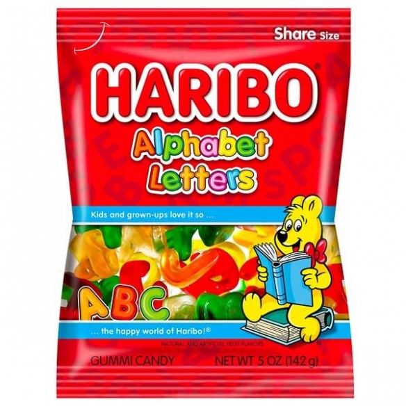 Haribo Alphabet Letters Share Size 142 g