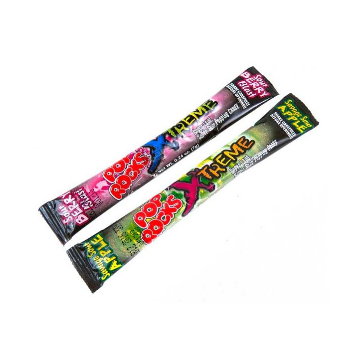 Pop Rocks Extreme Sour Candy 7 g