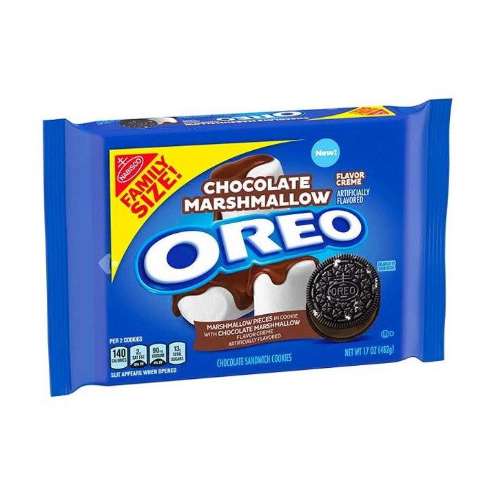 OREO Chocolate Marshmallow Family Size 482 g