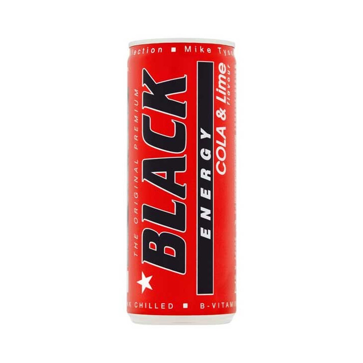 Black Energy Cola & Lime 250 mL