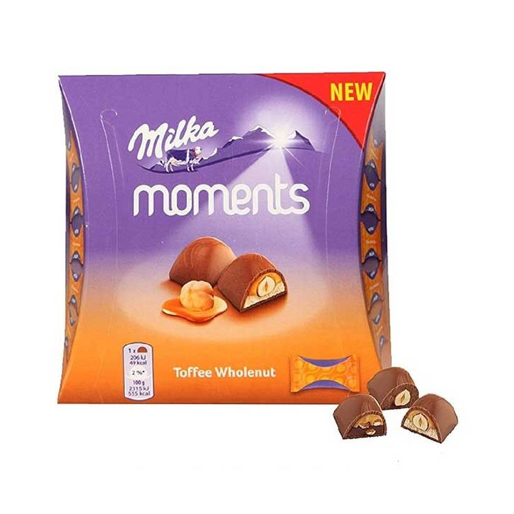 Milka Moments Toffee Wholenut 97 g