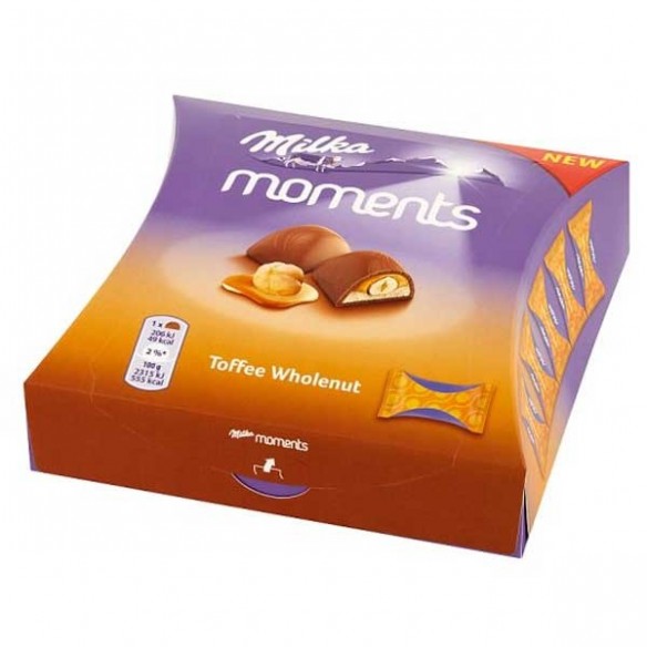 Milka Moments Toffee Wholenut 97 g