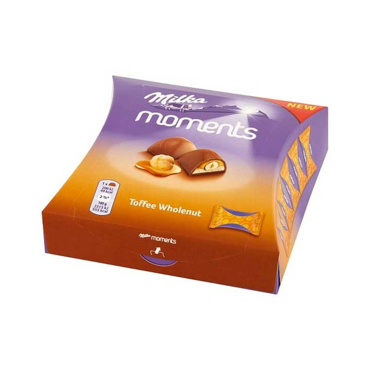 Milka Moments Toffee Wholenut 97 g
