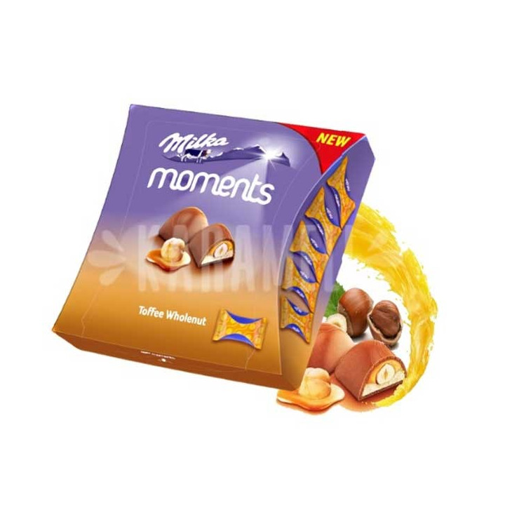 Milka Moments Toffee Wholenut 97 g