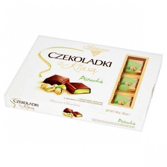 Solidarność Czekoladki Z Klasą Pistachio Premium 200 g