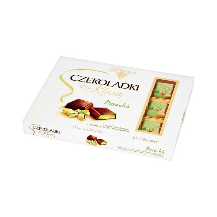 Solidarność Czekoladki Z Klasą Pistachio Premium 200 g