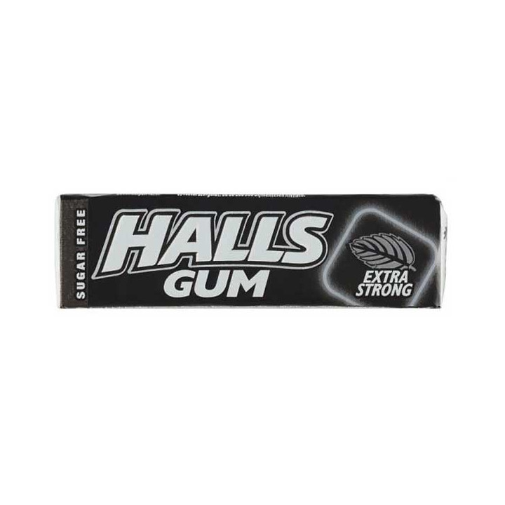 Halls Gum Extra Strong 14 g