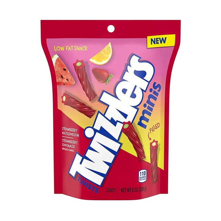 Twizzlers Minis Filled Strawberry Watermelon Lemonade 226 g