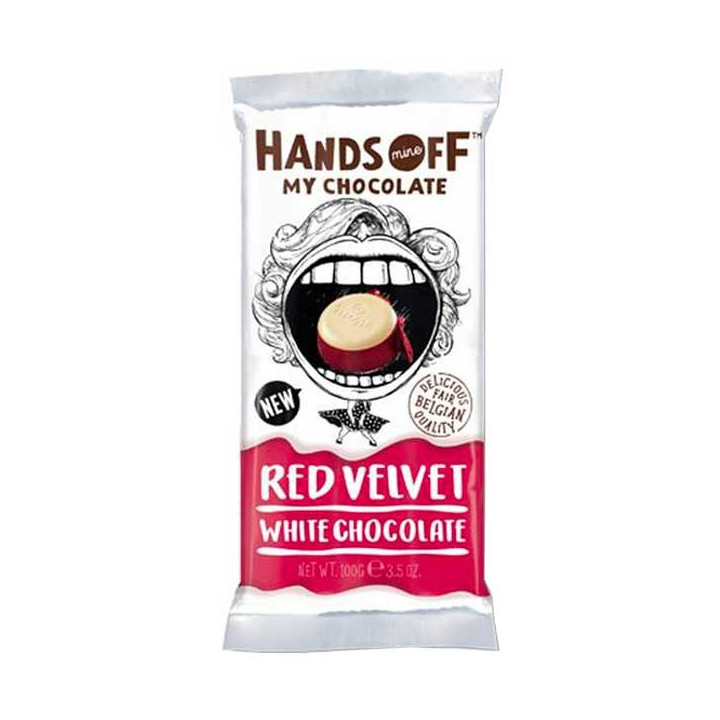 Hands Off My Chocolate Red Velvet & White Chocolate 100 g