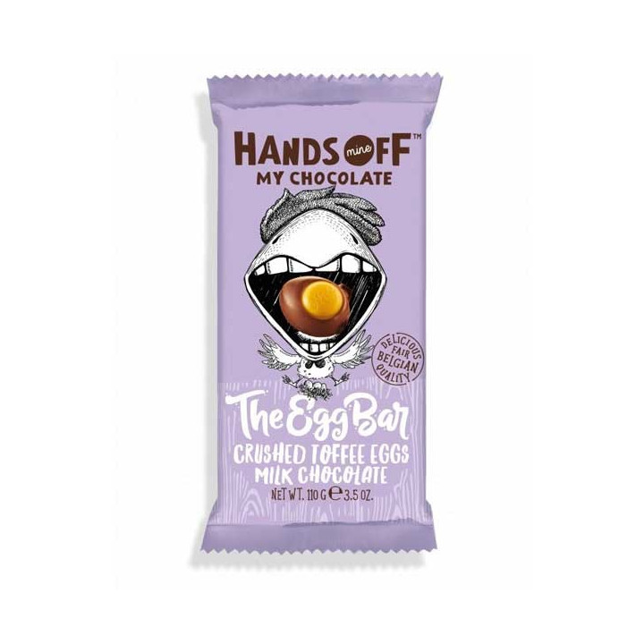 Hands Off My Chocolate The Egg Bar Crushed Toffee Eggs 110 g