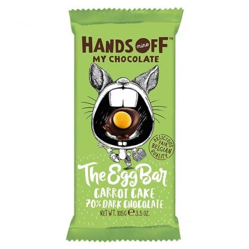 Hands Off My Chocolate The Egg Bar Carrot Cake 70% Dark Chocolate 105 g